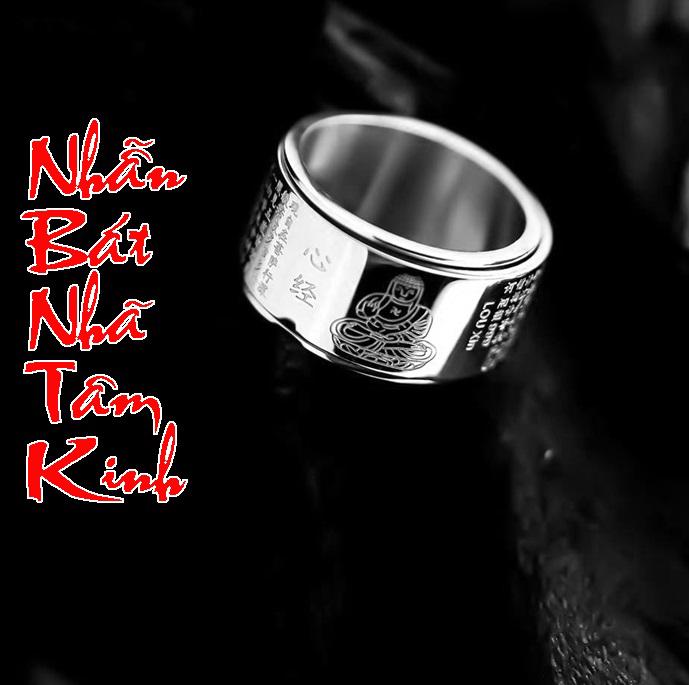NHẪN TITAN BÁT NHÃ TÂM KINH N619