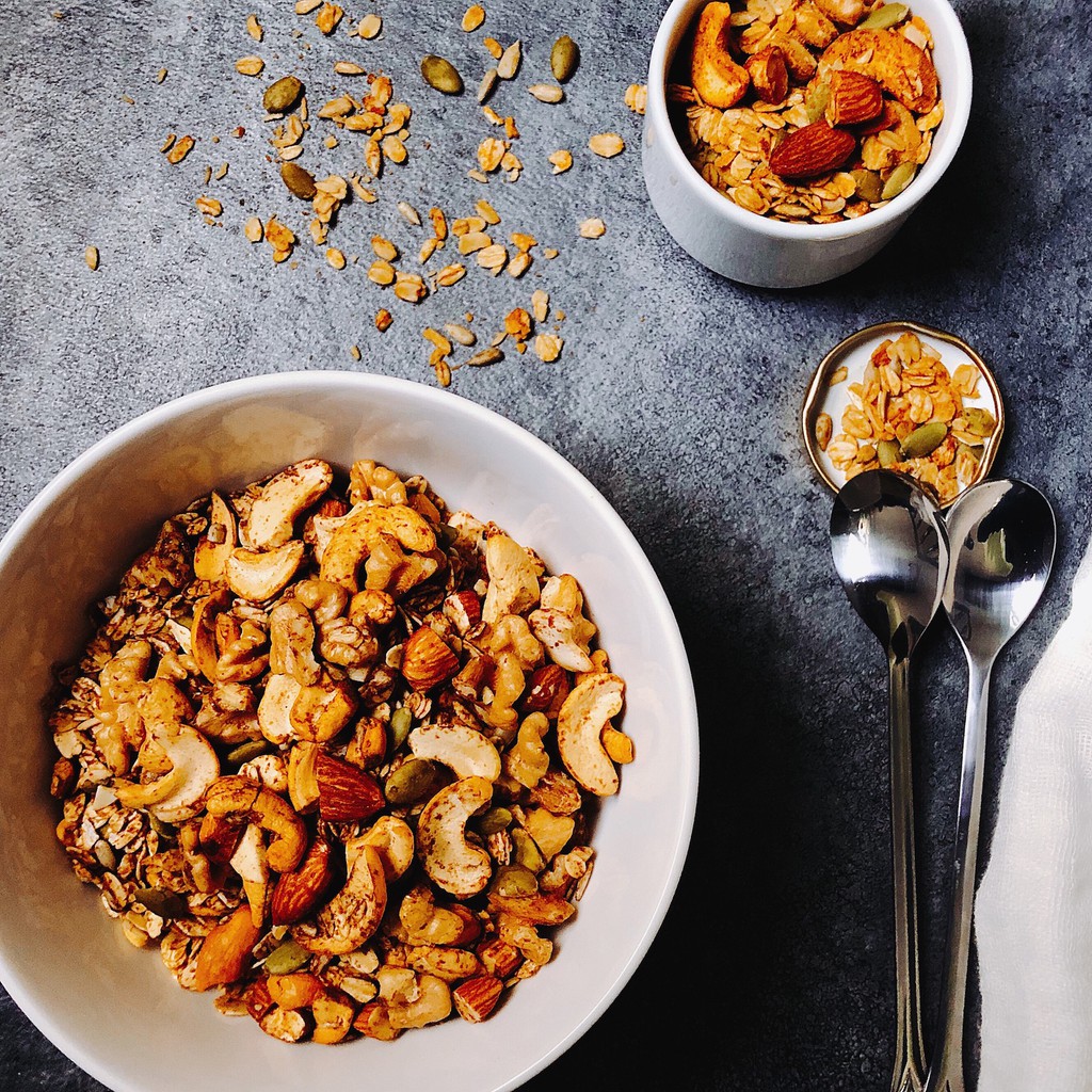Ngũ cốc granola giảm cân 100- tự nhiên