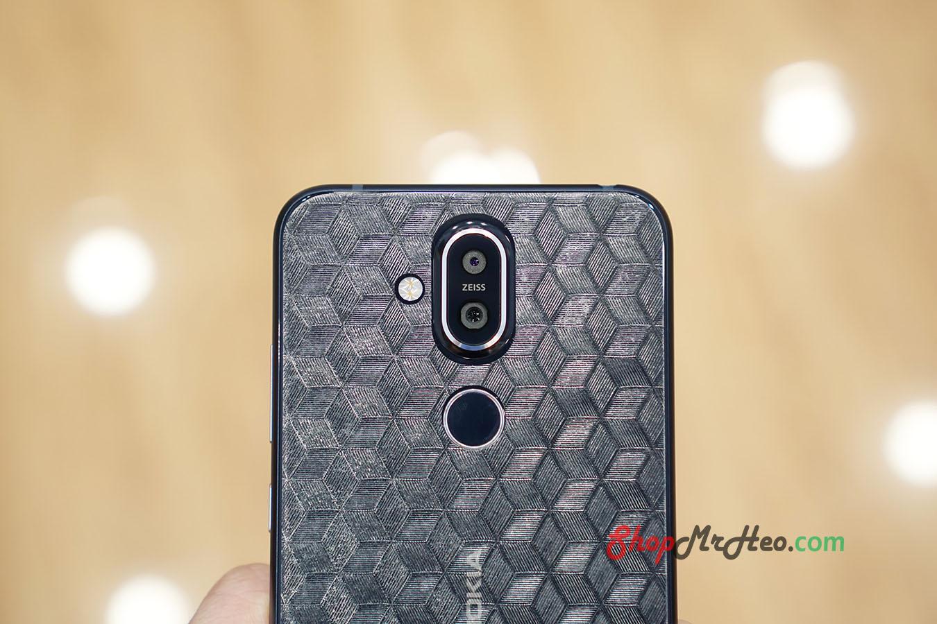 Bộ 3 Skin Dán Mặt Lưng Vân 3D Nokia 8.1 - Nokia X7