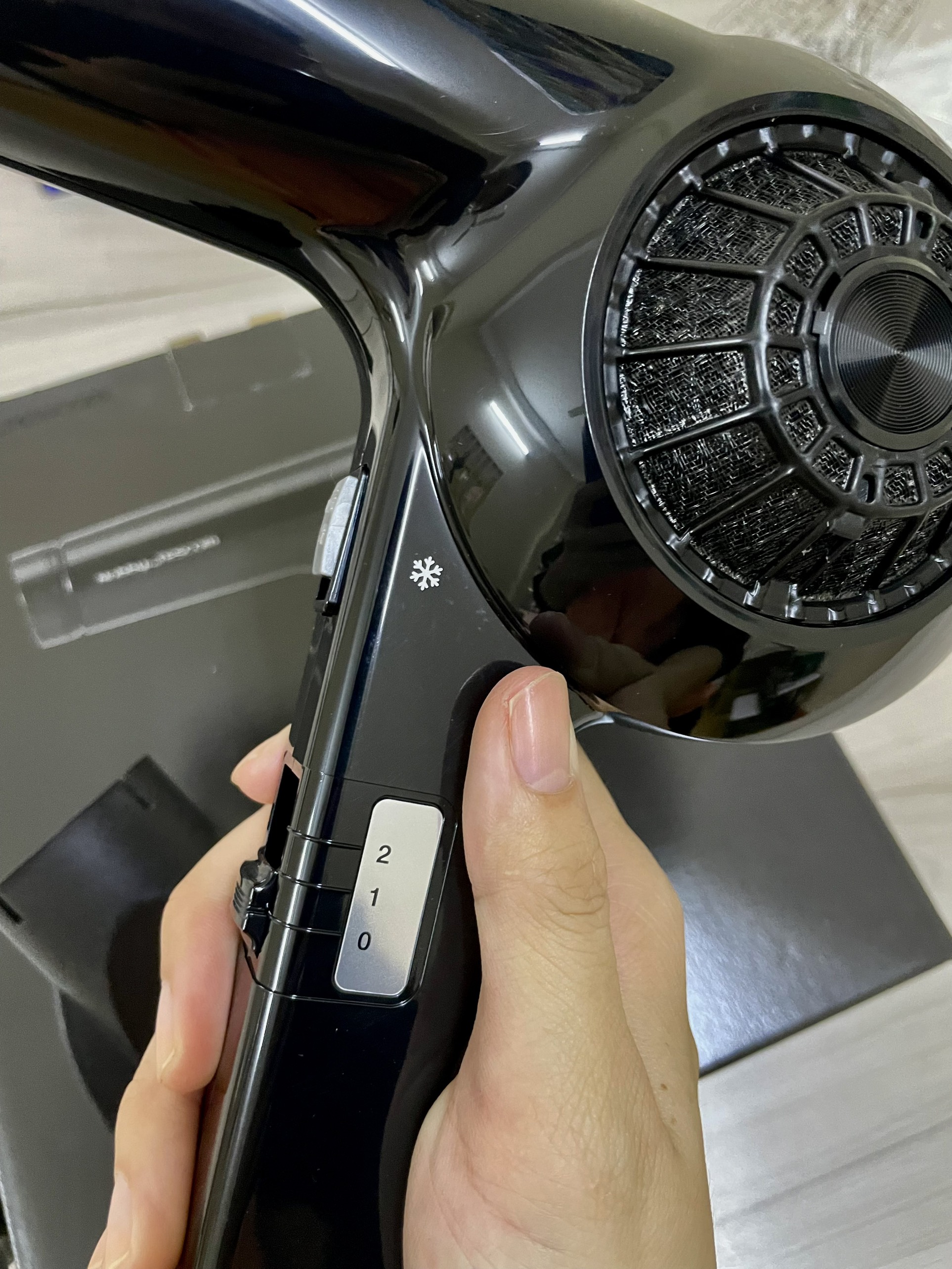 Máy sấy tóc bổ sung ion âm TESCOM NNBI19 (nhập khẩu từ Nhật Bản, mới 100%)