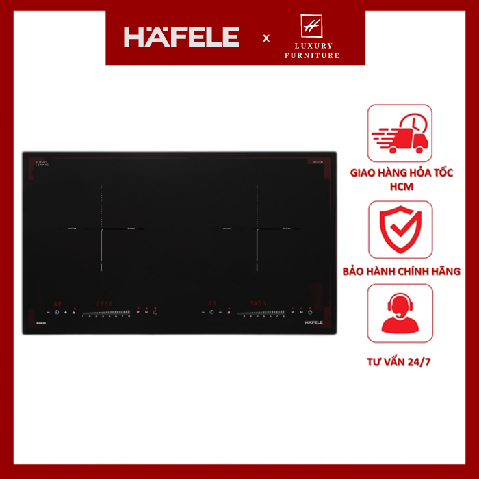 [Miễn Phí Lắp Đặt] Bếp từ âm 2 vùng nấu Hafele HC-I2732A (536.61.726)| BH chính hãng 36 tháng