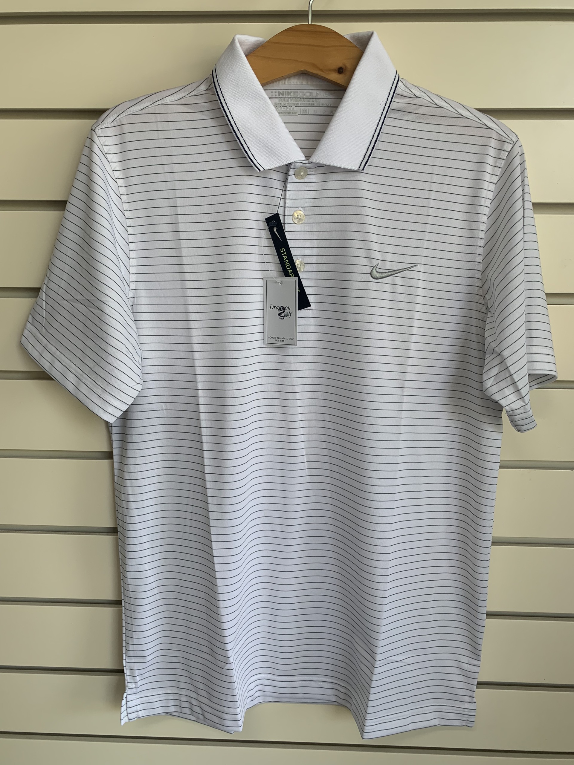 Áo Golf Nam Nike kẻ Golf T Shirt ( xuất dư )