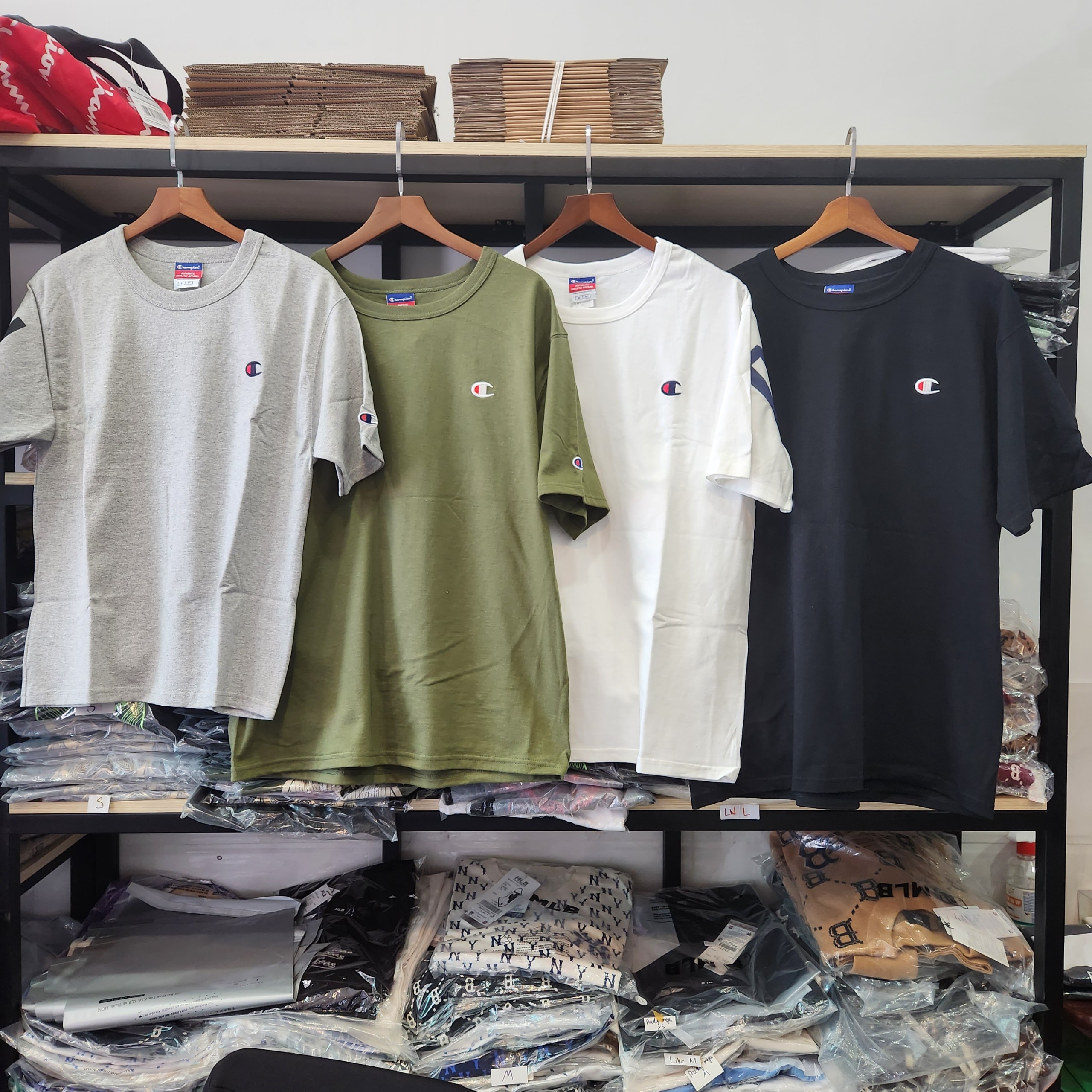 Áo Champion® Heritage Custom Big Logo Back Tee