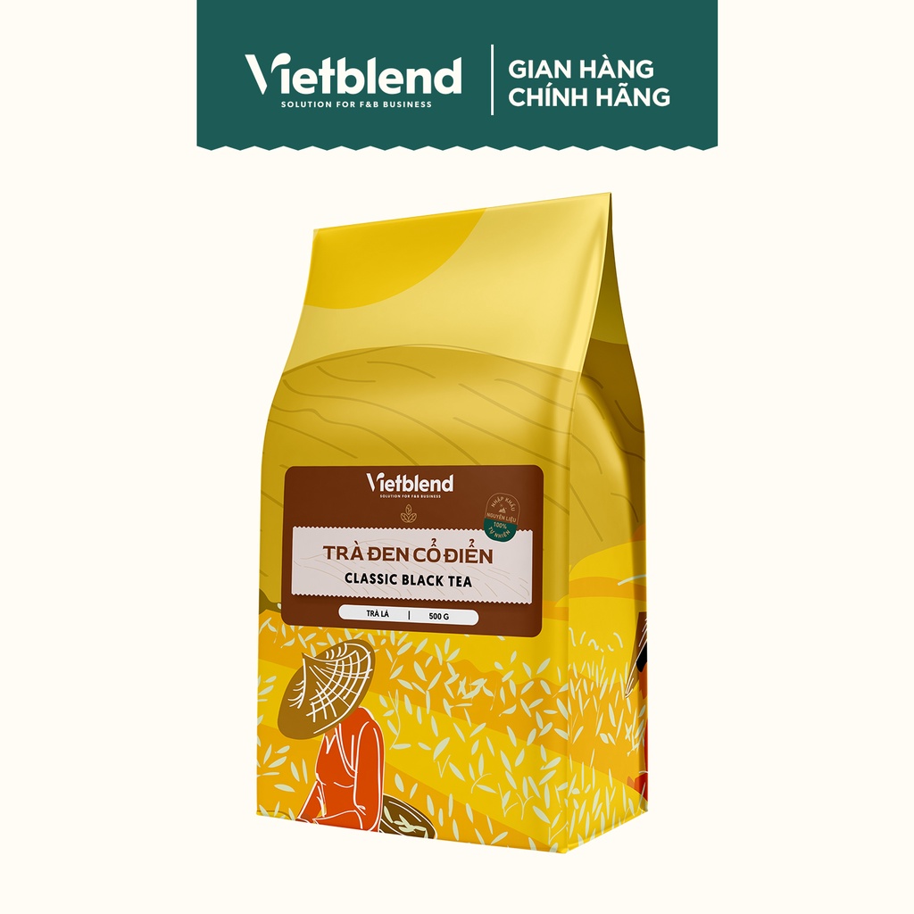 Trà Đen Cổ Điển VIETBLEND Túi 500g