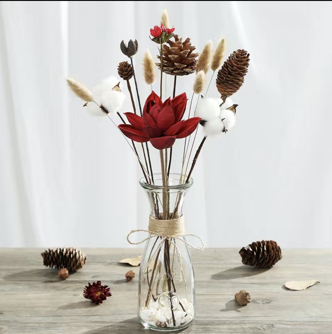 Bình thuỷ tinh cắm hoa decor
