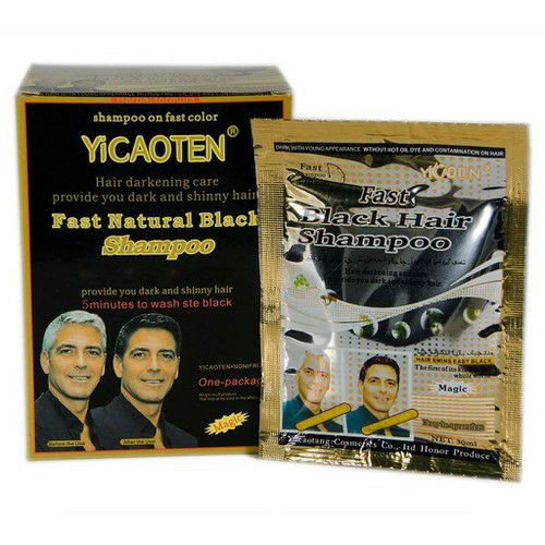 Dầu gội đen tóc Yicaoten (hộp 10 gói)