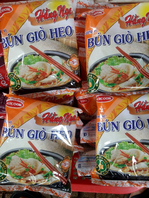 Bún Giò Heo Hằng Nga  Acecook 75g 30 gói