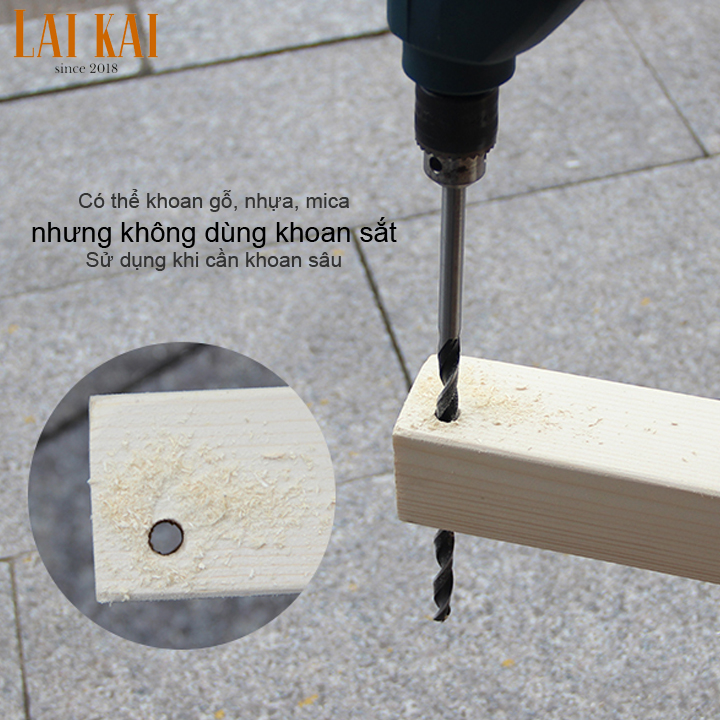 [HCM]Mũi khoan gỗ dài