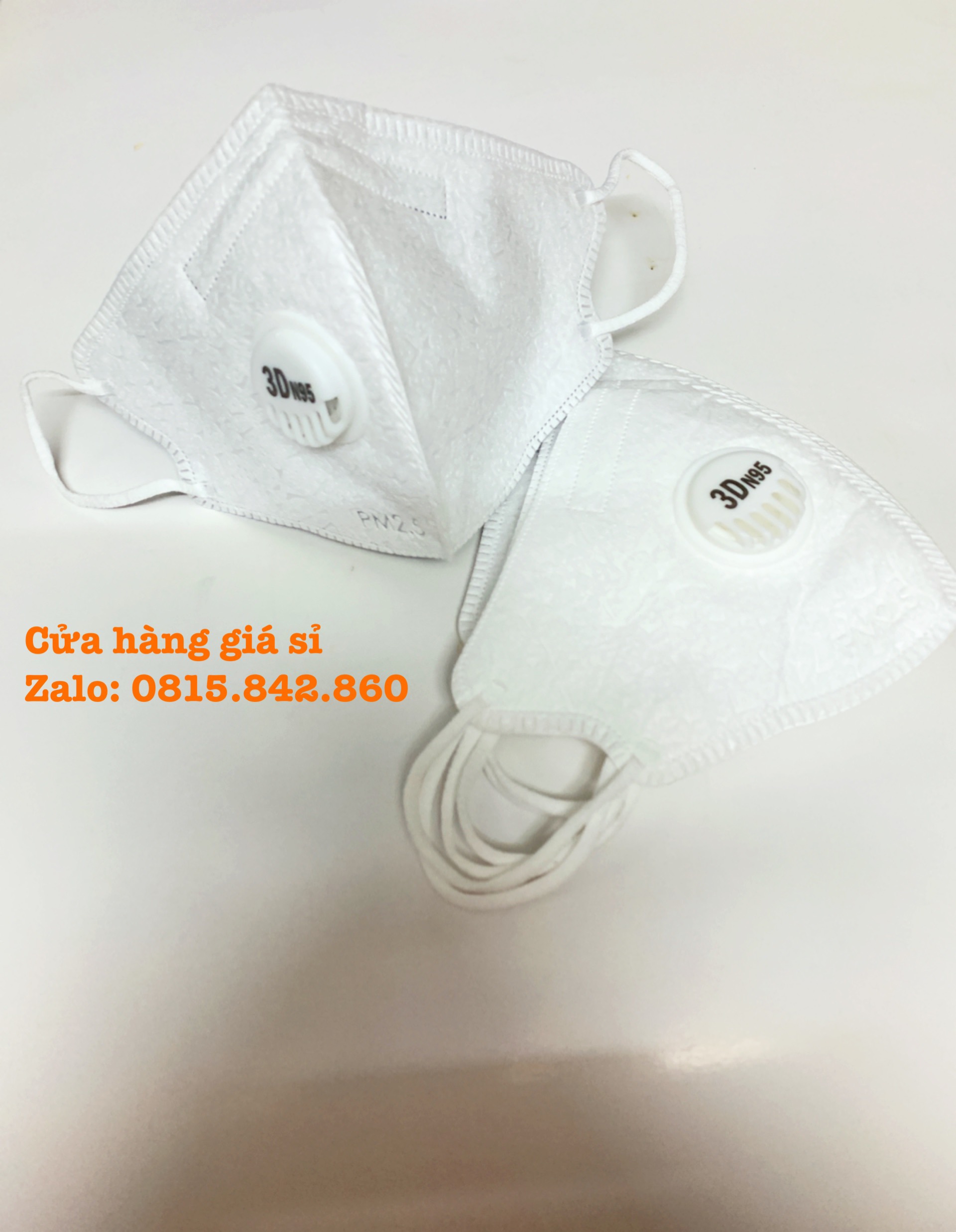 Combo 2 Khẩu trang y tế 3D N95 MP2.5  - CÓ VAN 1 CHIỀU