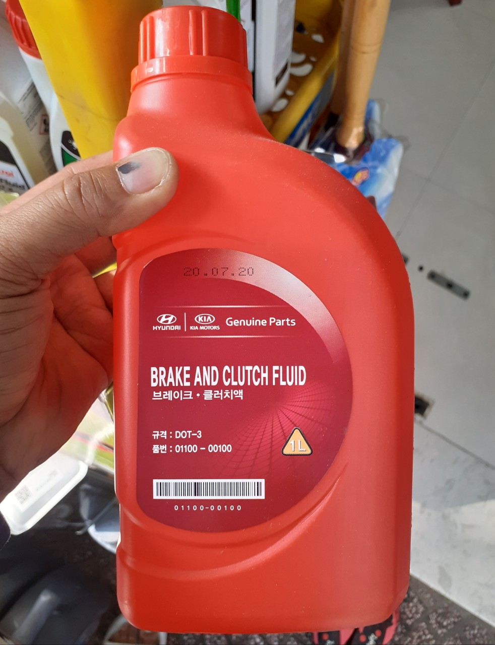 Dầu thắng Hyundai Dot-3 1L