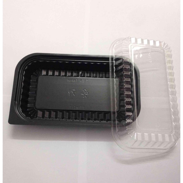 Hộp Nhựa Đế Đen HT17 Dùng 1 Lần