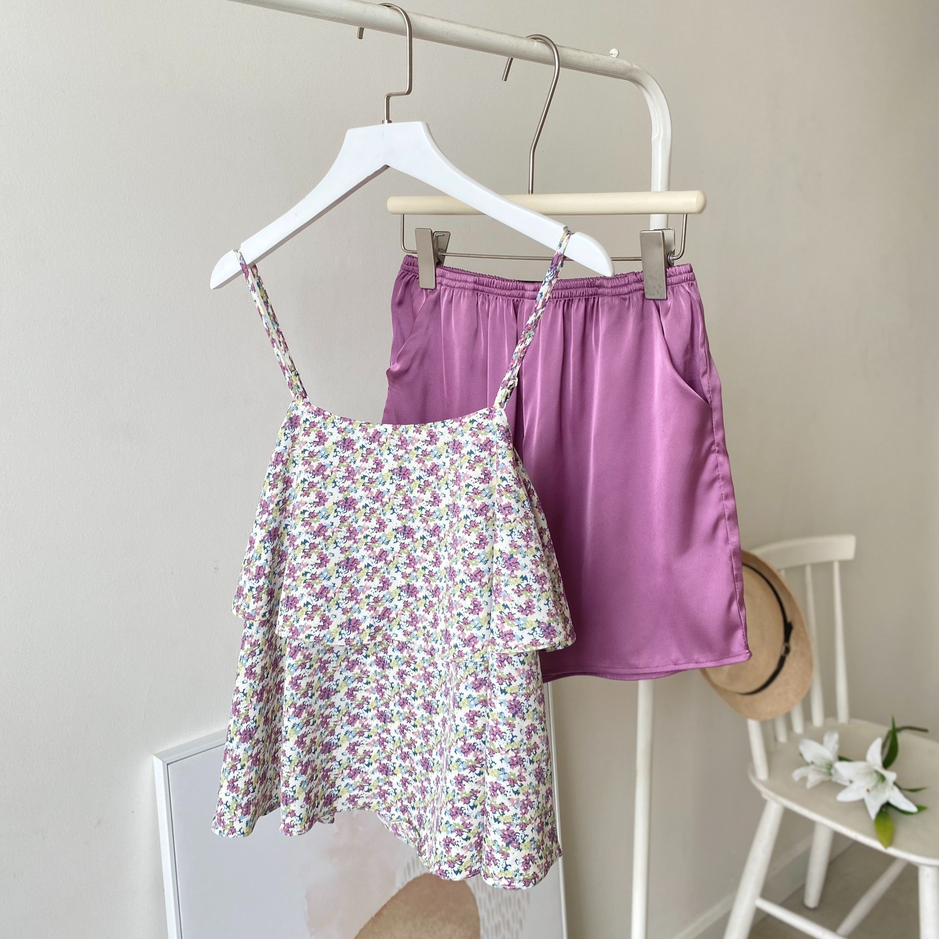 VIBES Đồ bộ 2 dây Violet 2L Straps Set