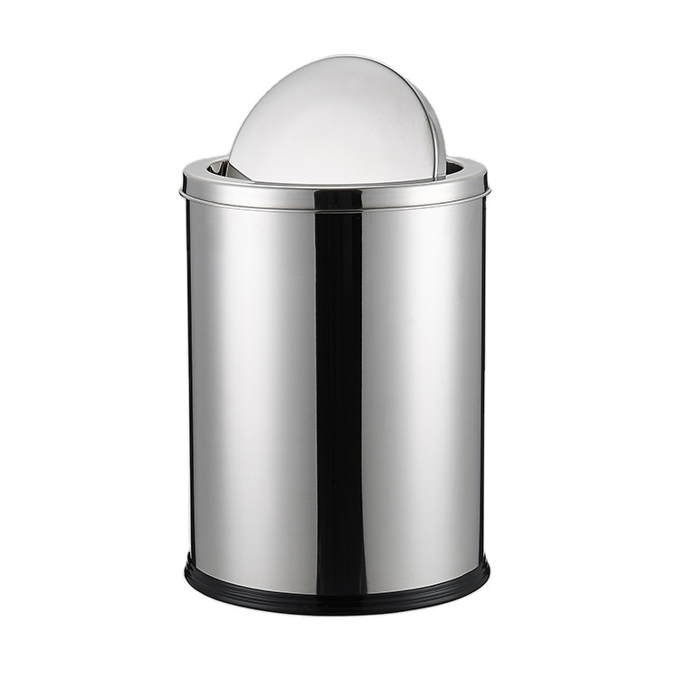 THÙNG RÁC INOX NẮP LẬT CAO CẤP