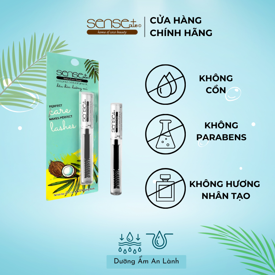 Dầu Dừa Dưỡng Mi Sense Plus