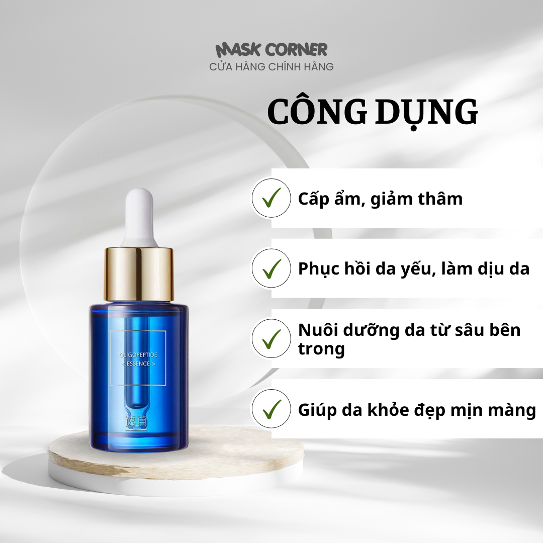 Serum Lucenbase Oligopeptide giảm mụn mờ thâm 30ml