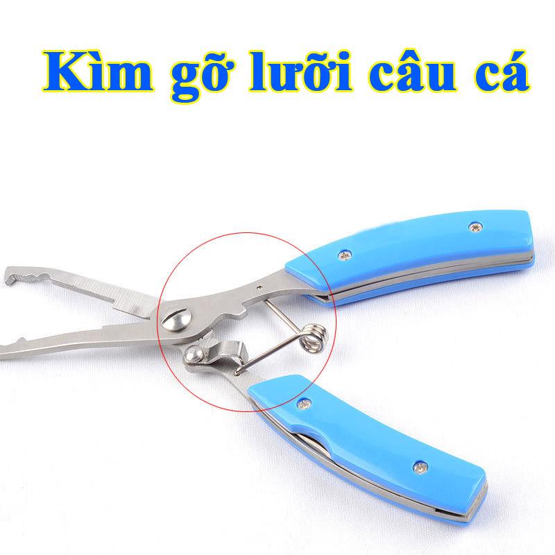 Kìm gỡ cá, kìm kẹp cá, kìm gỡ lưỡi câu cá đa năng