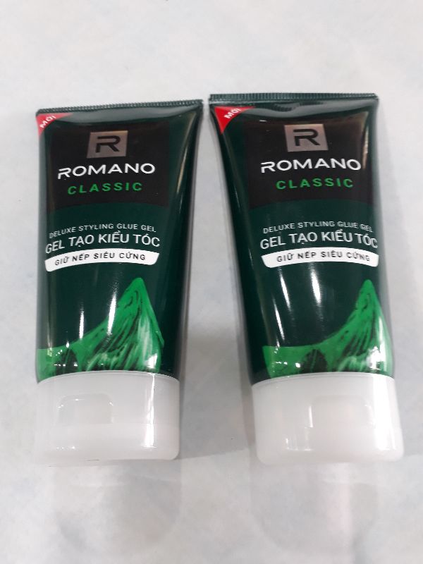 Gel Vuốt Tóc Romano Classic Giữ Nếp Siêu Cứng 150G