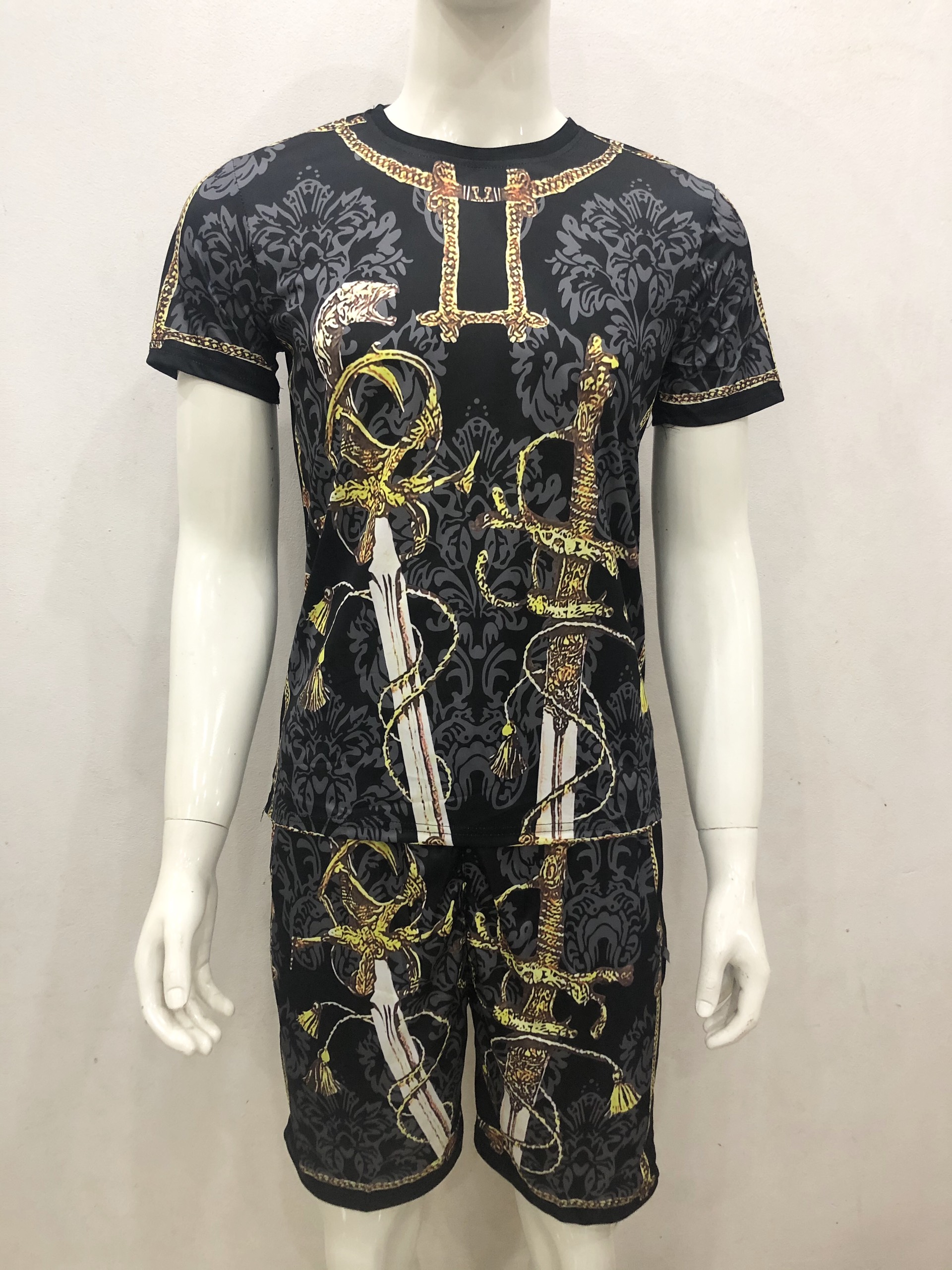 Bộ Nam In Hình 3D Thun Lạnh BB1