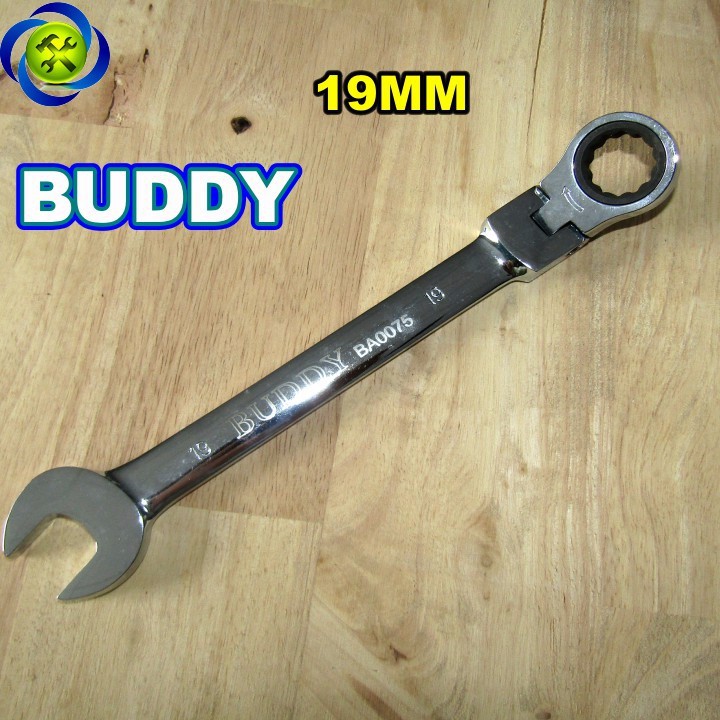 [HCM]Cờ lê tự động gật gù 19mm Buddy BA0075