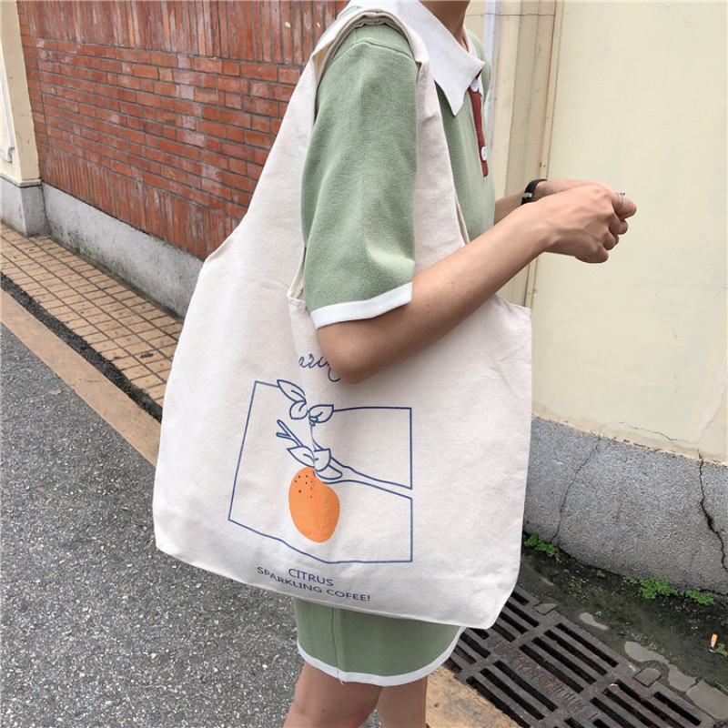 Túi Vải Đeo Vai Phong Cách Nhật Bản Cao Cấp XinhStore Chất liệu vải Canvas cao cấp đựng được nhiều đồ phù hợp đi làm đi học hoặc đi chơi