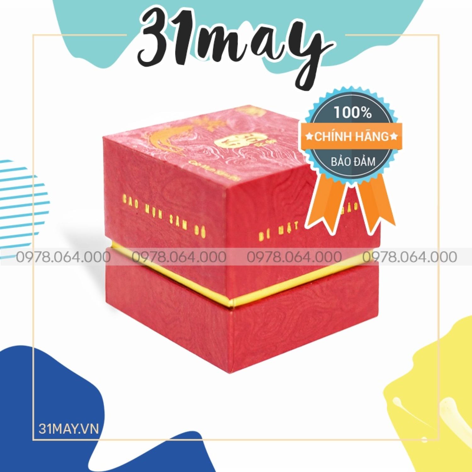Cao Mụn Sâm Đỏ 36 Vị MeeA Organic Chính Hãng