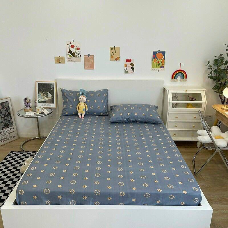 Bộ ga gối cotton poly nvc bedding - nhiều mẫu lựa chọn