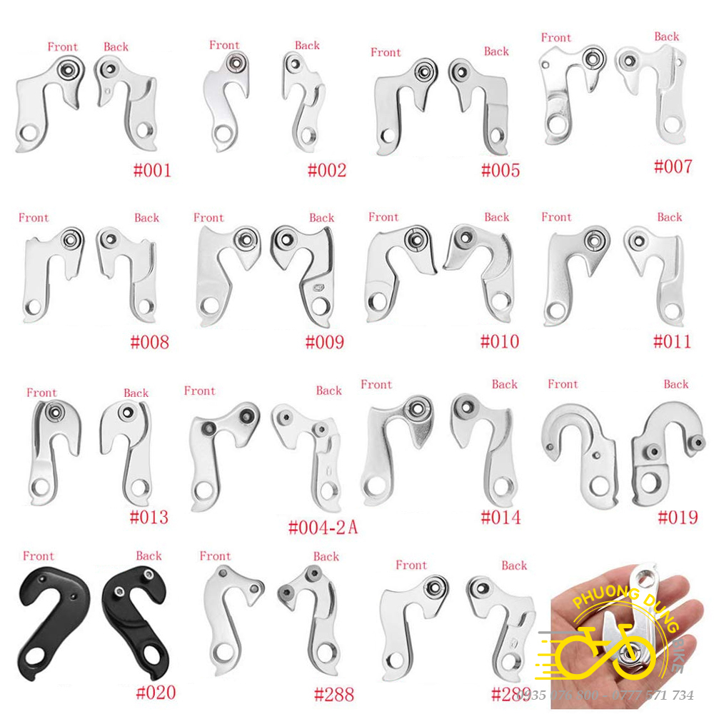 Móc pas gắn củ đề cho khung sườn xe đạp - Đủ Loại (Giant, Trek, Cervelo, Pinarello, Wilier, Fuji, Merida, Marin, Bianchi...)