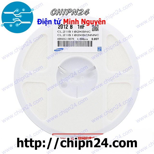 [10 CON] (KX) Tụ dán SMD 0805 106p 16V 10% (106 10uF 106K) - MixASale