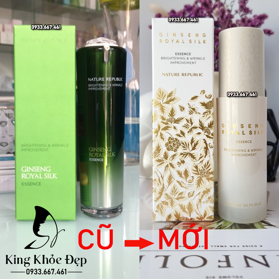 Tinh Chất Nature Republic Ginseng Royal Silk Essence