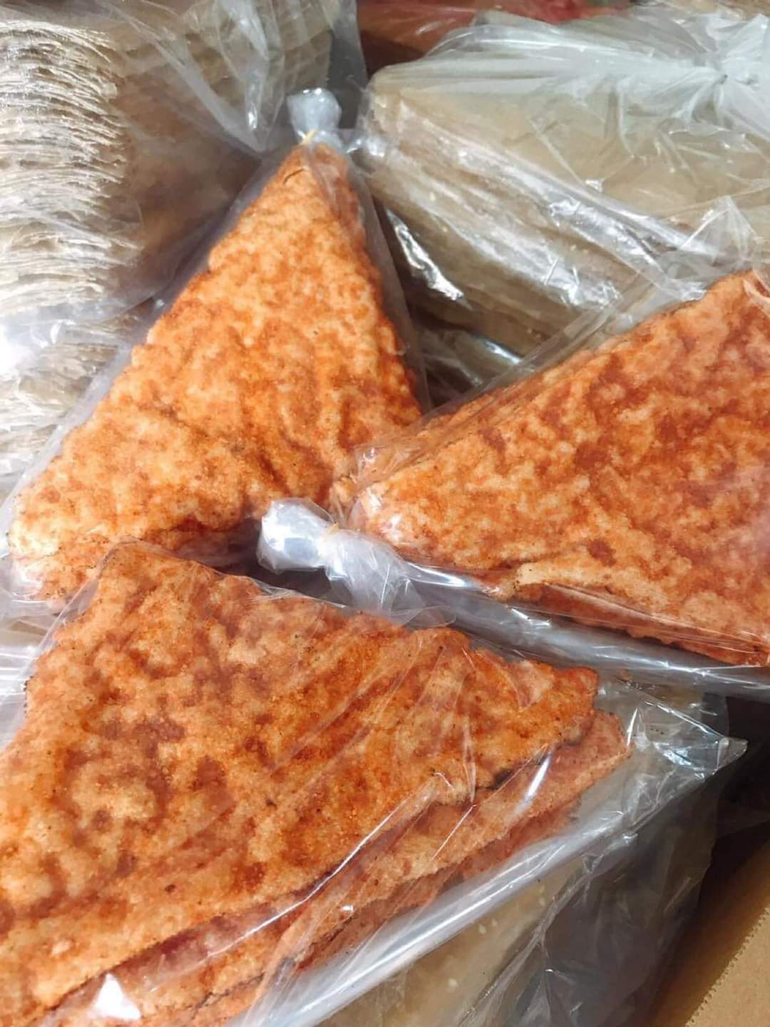 ( 10 bịch) Bánh Tráng Sate Khô Bò