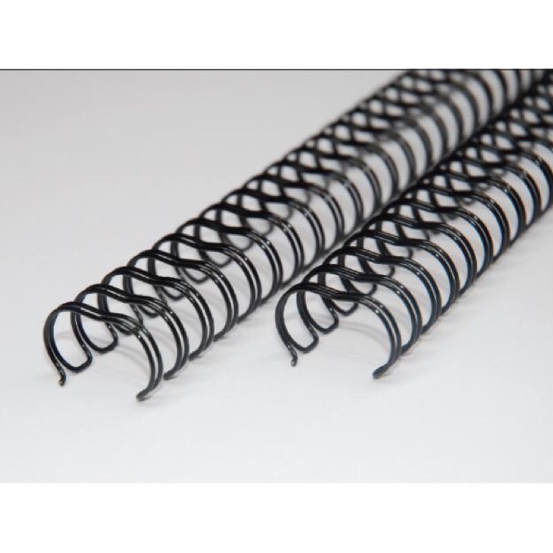 Lò xo kẽm đóng sách 14.3mm màu đen