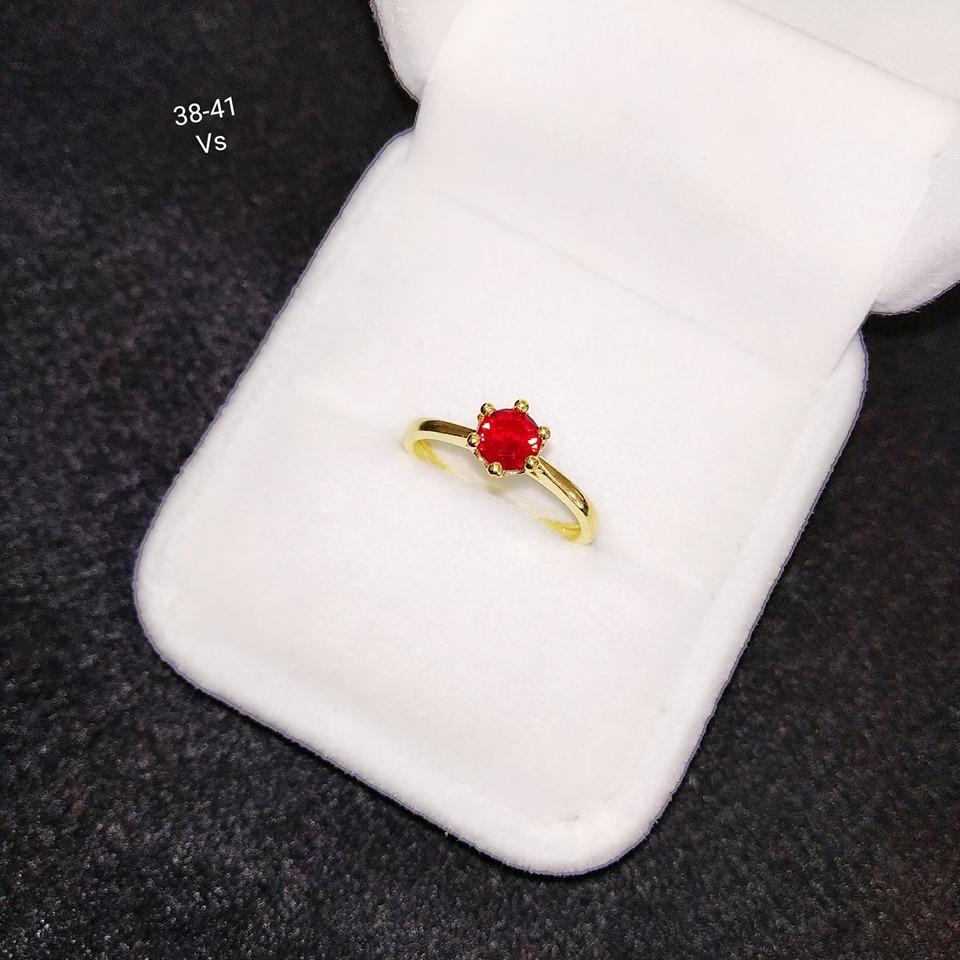 Nhẫn đá nữ vàng 10k NV61