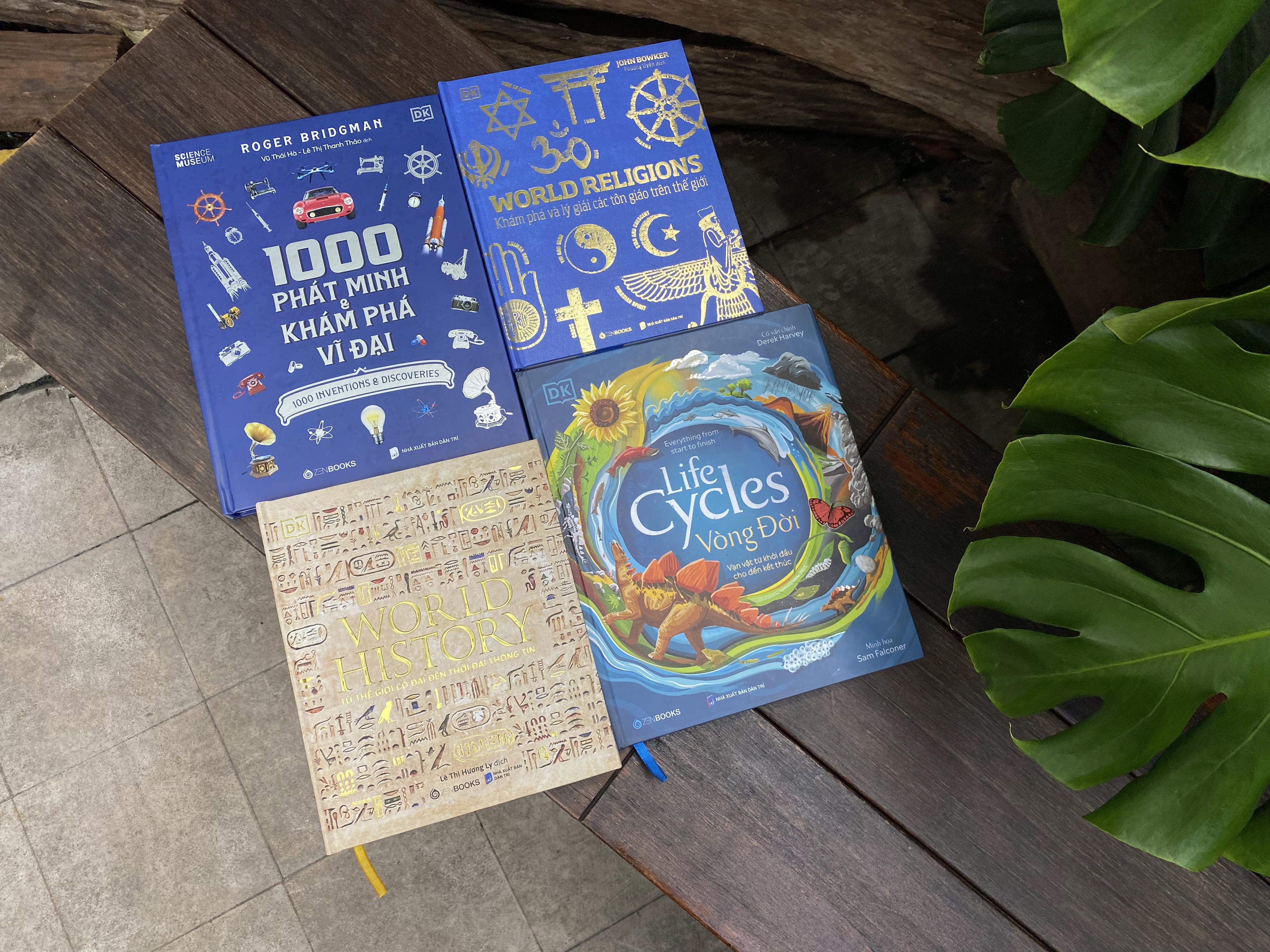 Sách - Bộ Sách Khoa học, Lịch sử DK