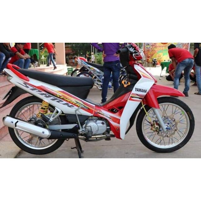 Tem Rời Sirius Spark Trắng Đỏ (Bộ)