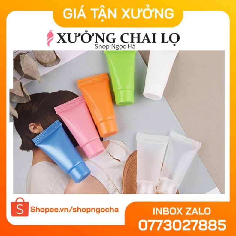 Tuýp (tupe) nhựa 5ml/10ml chiết mỹ phẩm
