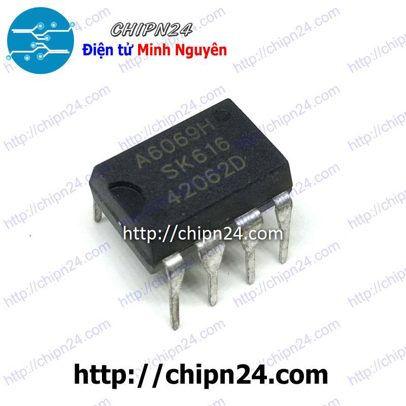 [1 con] (DIP) IC A6069 DIP-7 (STR-A6069H A6069H 6069)