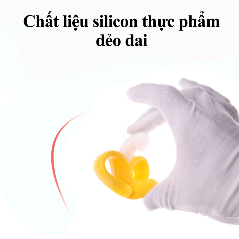 Cắn răng gặm nướu silicon mềm hình quả chuối