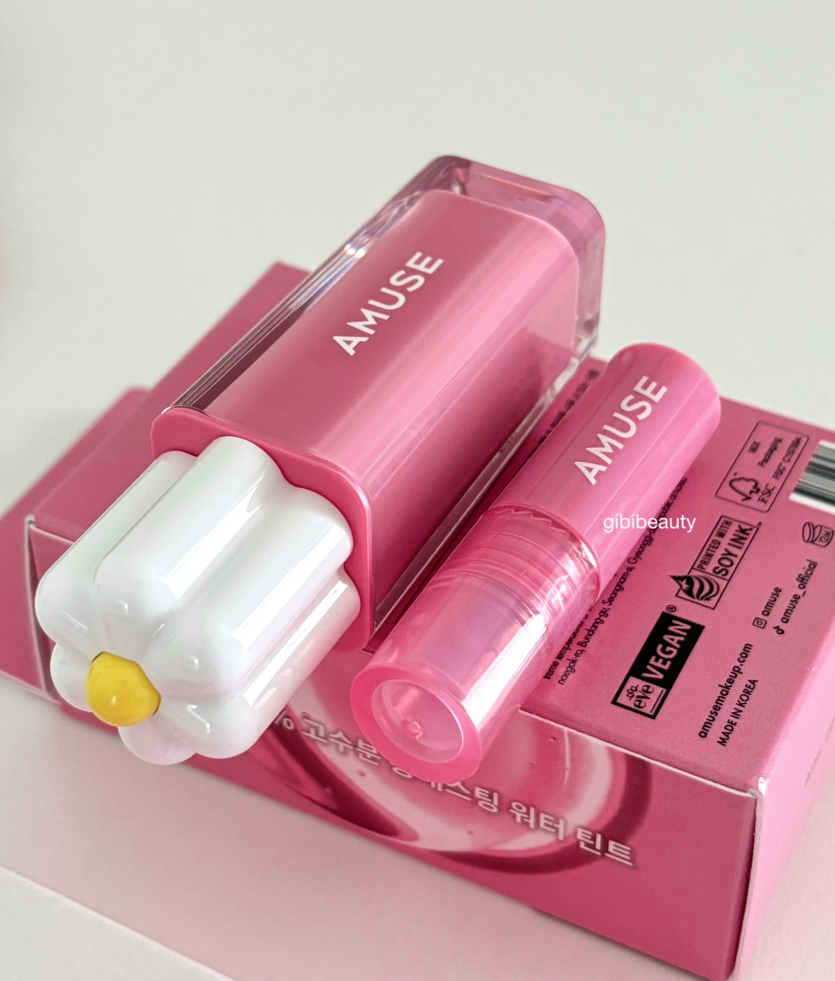[T9.2025] Son bóng AMUSE Dew Tint HOT HIT bên Hàn