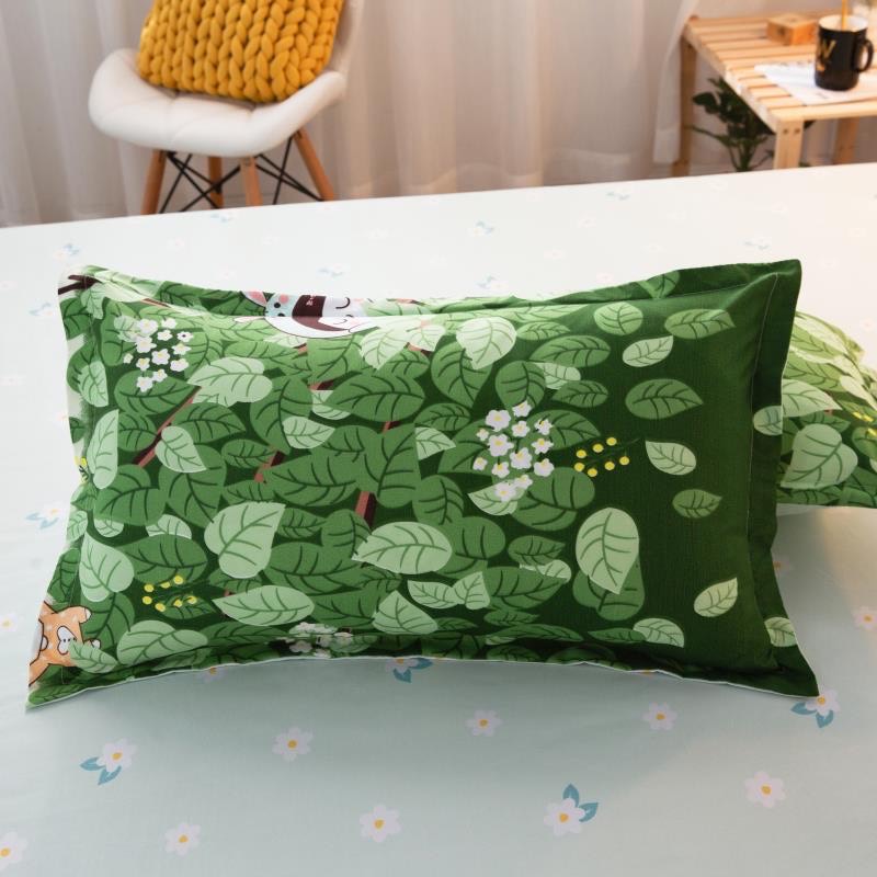 Chăn ga gối cotton poly - Mẫu ong xanh