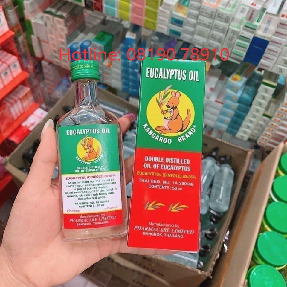 🌸🌱☘️ dầu tràm khuynh diệp kangaroo 28cc thái lan 🌸🌱☘️