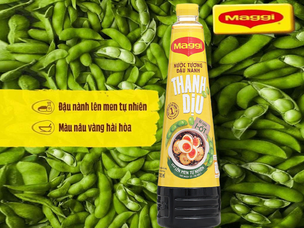 Nước tương đậu nành Maggi 700ml