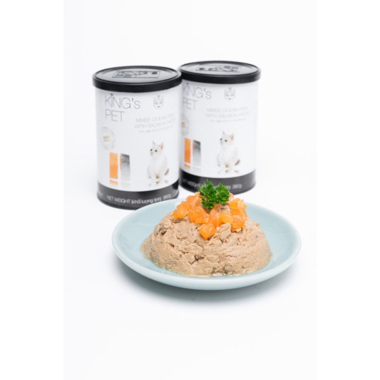 Pate King's Pet cho Chó Mèo 380g