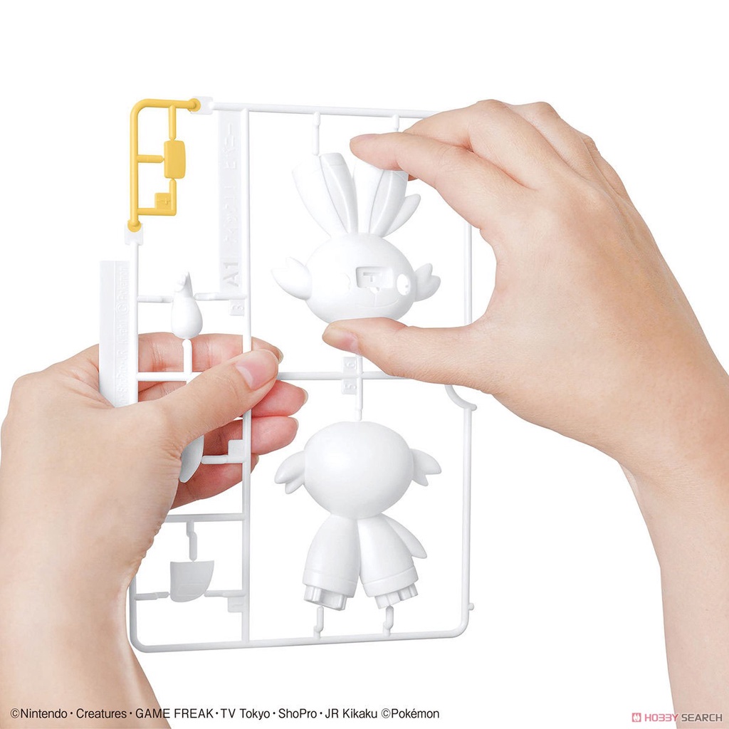 [Hoàn Tiền 10%]Bandai mô hình Pokemon PLAMO COLLECTION QUICK!! 05 SCORBUNNY