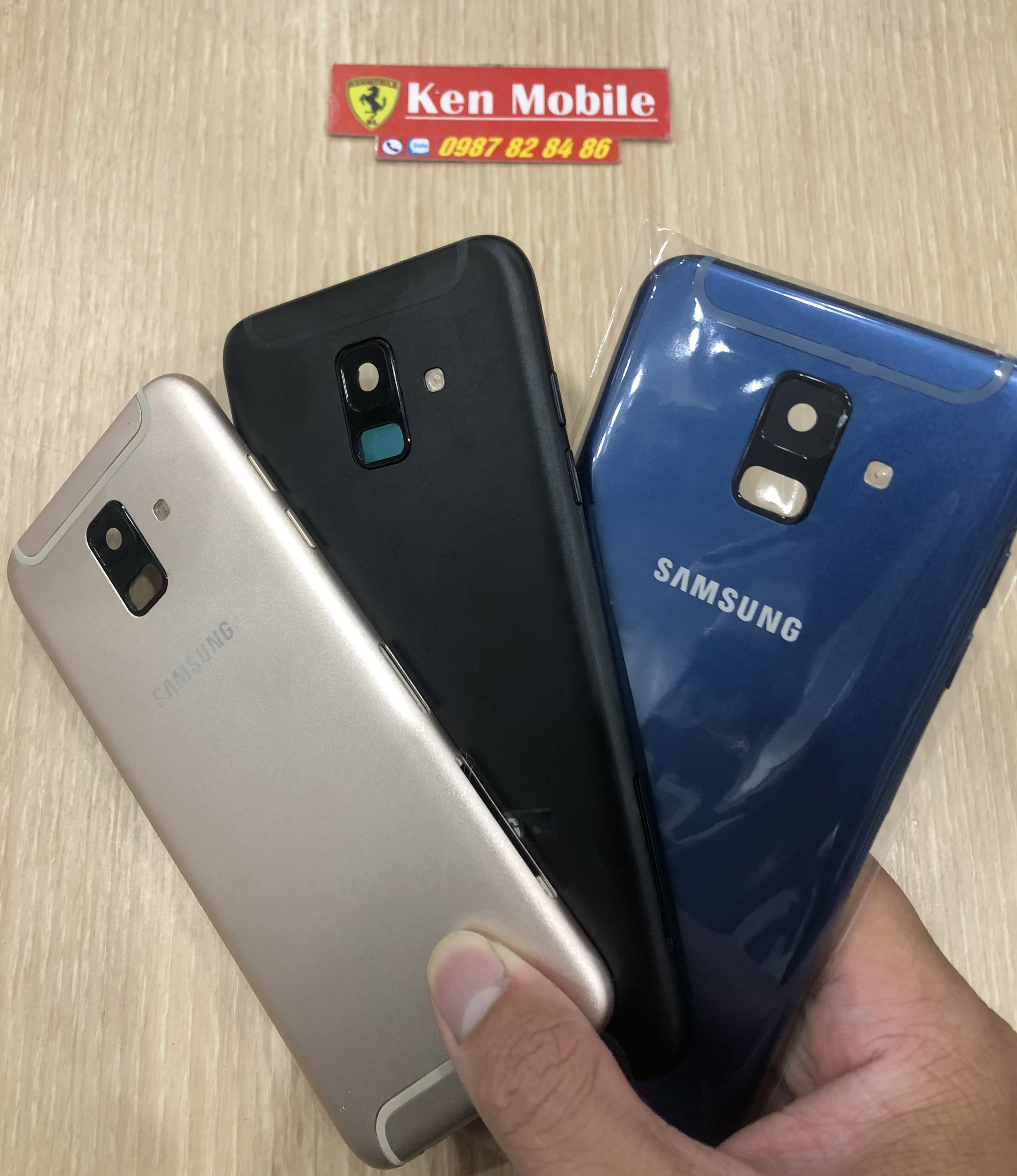 Vỏ lưng - khung xương đỡ màn samsung a600 / a6 2018