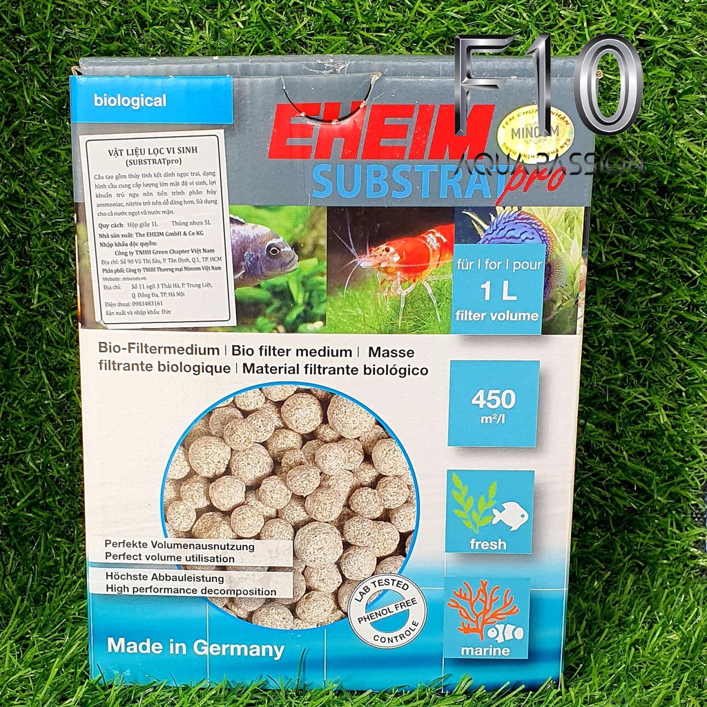 Vật liệu lọc cao cấp eheim substrat pro 100 ml