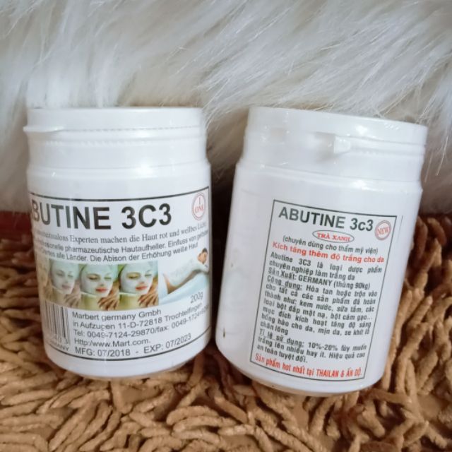 [ chính hãng] BỘT KÍCH TRẮNG ABUTINE 3C3 300gr -