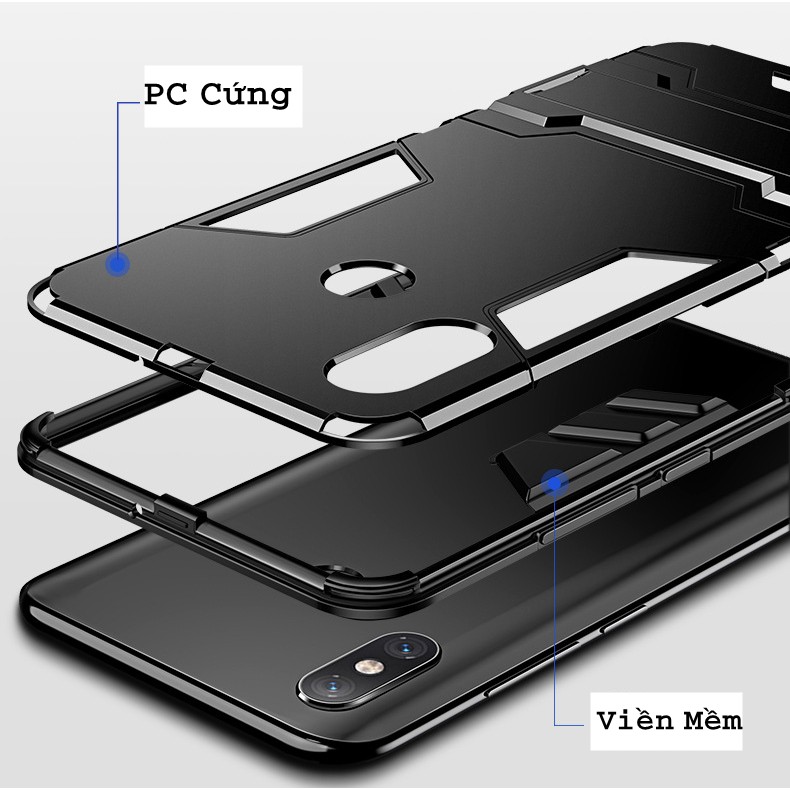 Ốp Lưng Xiaomi A2 Lite/ Redmi 6 Pro Chống Sốc Iron Man