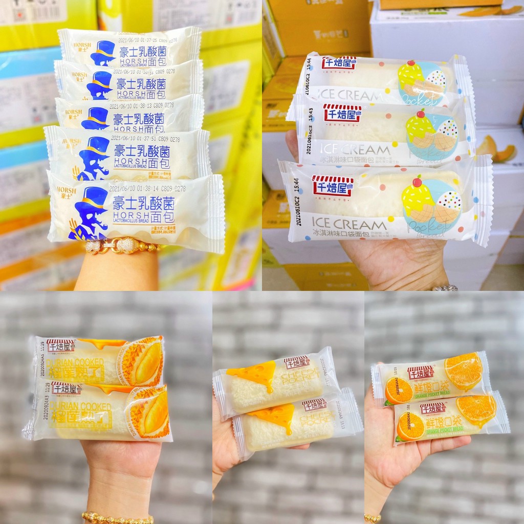 [HCM sẵn] 1kg BÁNH SỮA CHUA MIX 5 VỊ