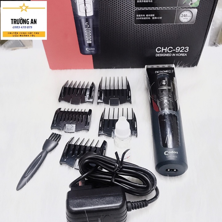 Tông đơ cắt tóc Codos 923 lưỡi sứ sắc bén máy êm