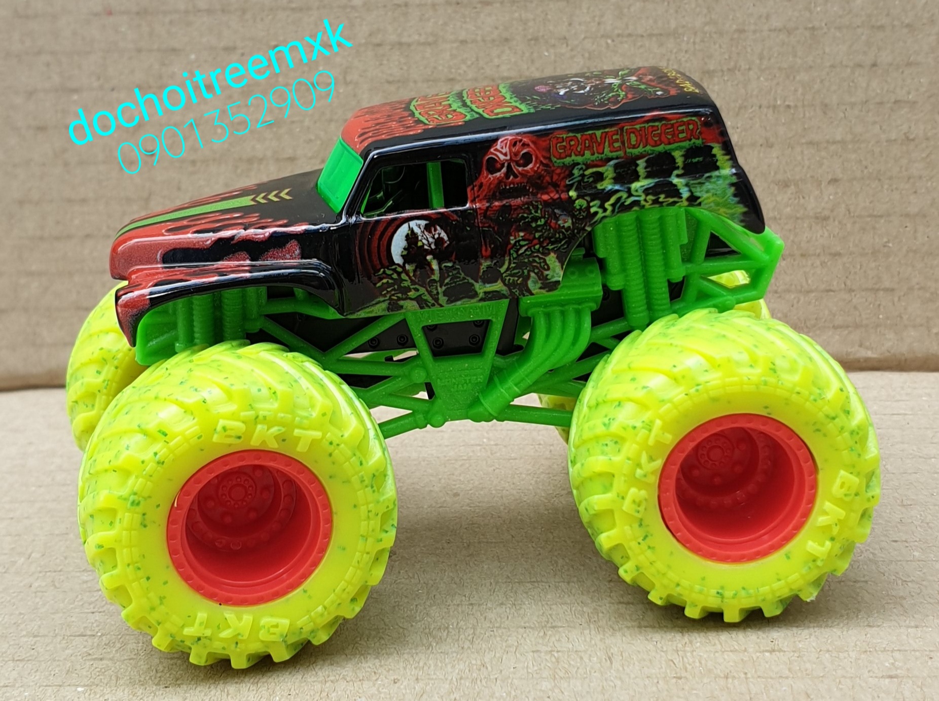 [HCM]Set xe Monter Jam cho bé hàng Spin Master Canada (Monter Jam Creatures)